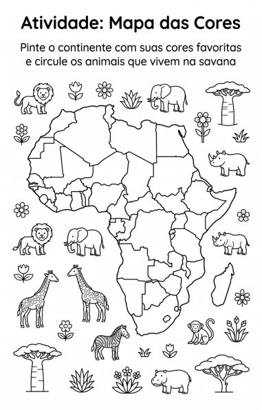 Atividade Mapa das Cores