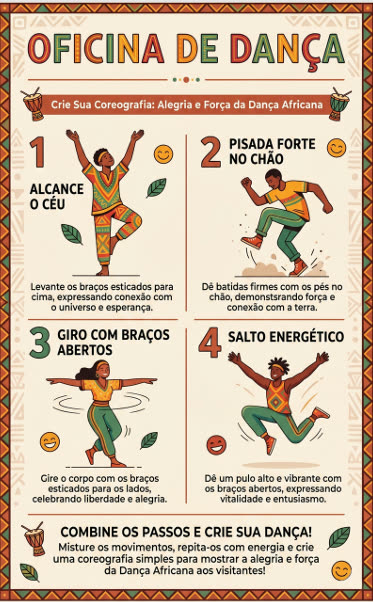 Oficina de Dança Africana — 4 passos