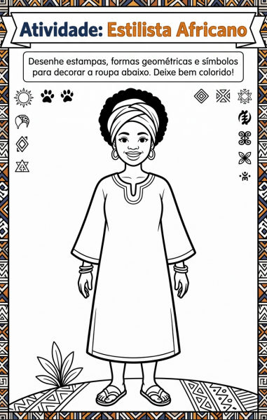 Atividade Estilista Africano