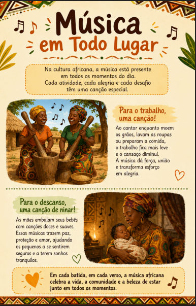Página Música em Todo Lugar — cultura africana